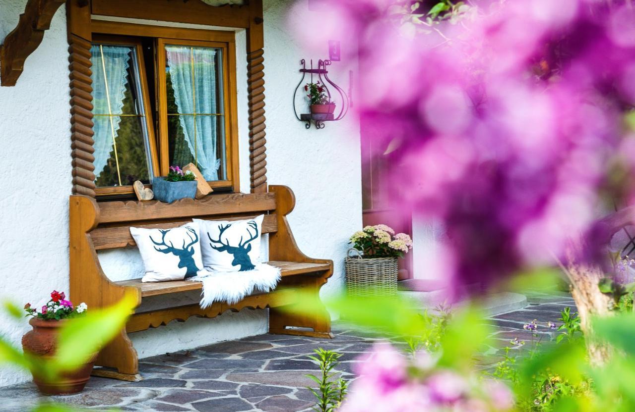 Ferienwohnung Bergfrieden Krün Exterior foto