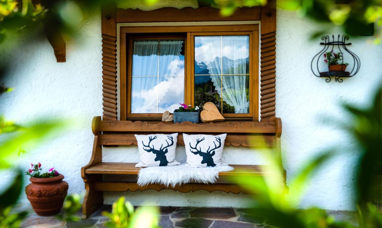 Ferienwohnung Bergfrieden Krün Exterior foto