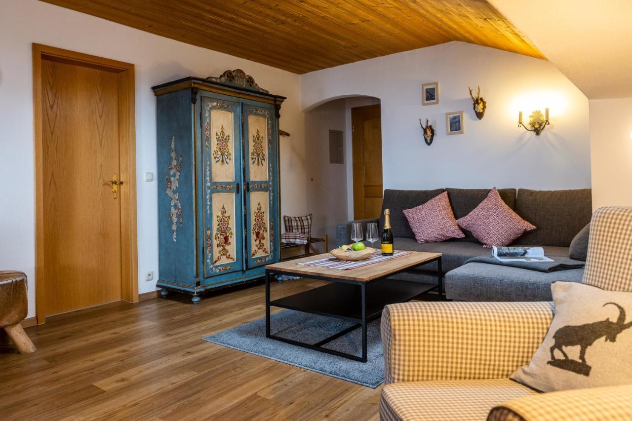 Ferienwohnung Bergfrieden Krün Exterior foto