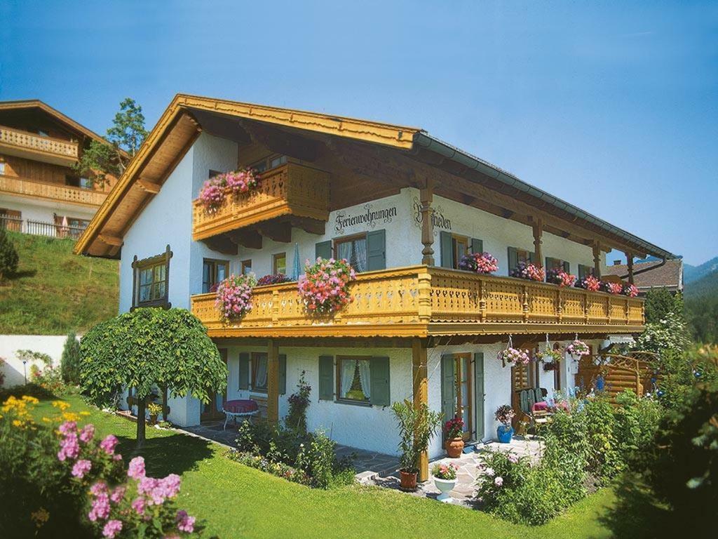 Ferienwohnung Bergfrieden Krün Exterior foto
